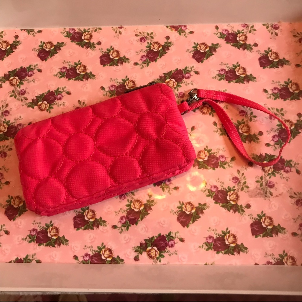 💜Thirty One wristlet wallet organizer Quilted